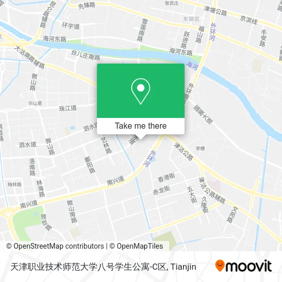 天津职业技术师范大学八号学生公寓-C区 map