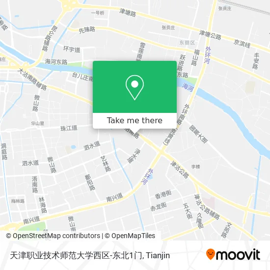 天津职业技术师范大学西区-东北1门 map