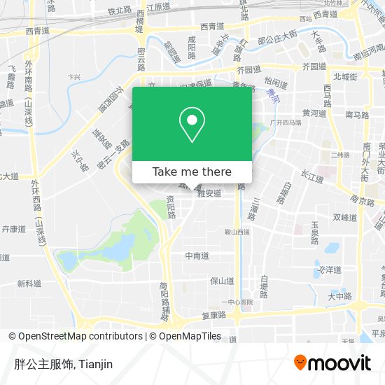 胖公主服饰 map