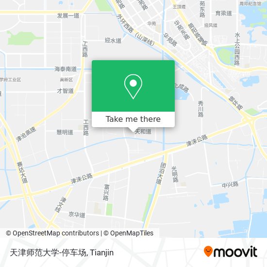 天津师范大学-停车场 map