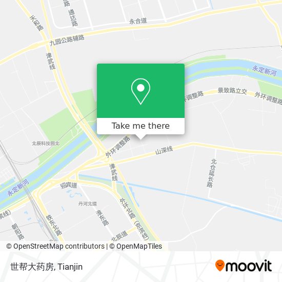 世帮大药房 map