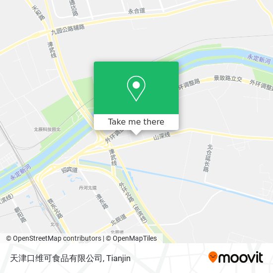 天津口维可食品有限公司 map