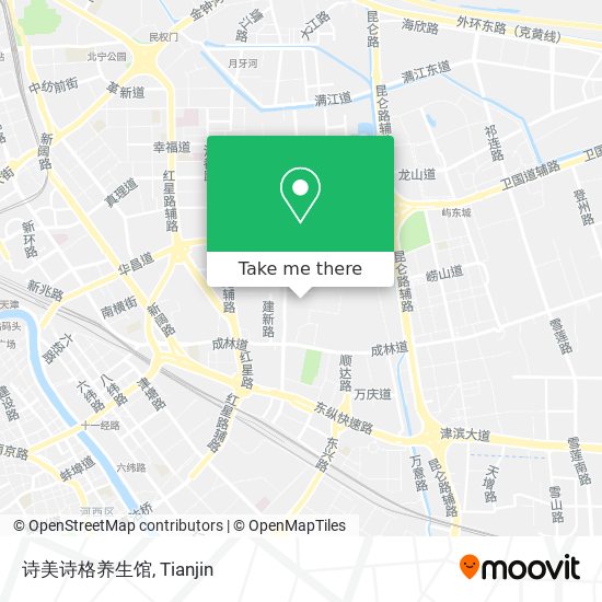 诗美诗格养生馆 map