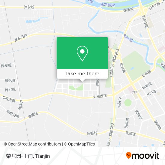 荣居园-正门 map