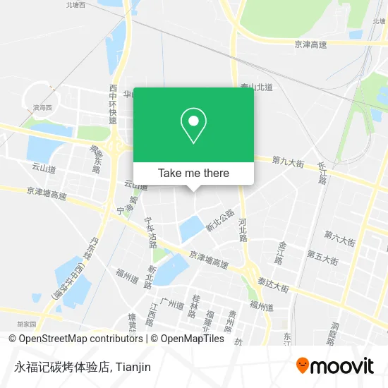 永福记碳烤体验店 map