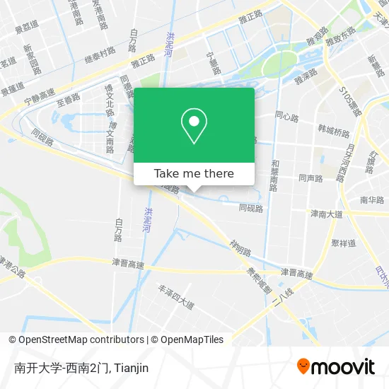 南开大学-西南2门 map