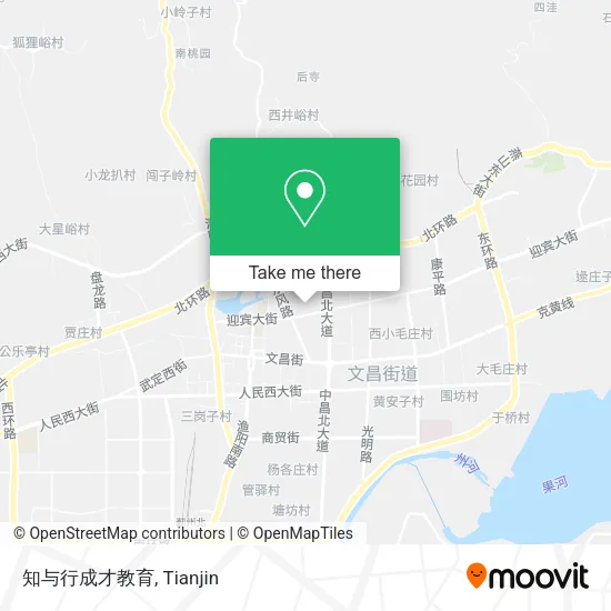 知与行成才教育 map