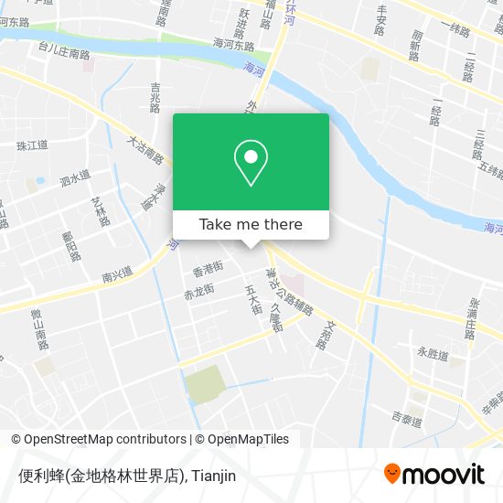 便利蜂(金地格林世界店) map