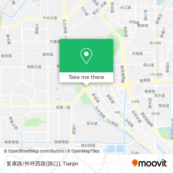 复康路/外环西路(路口) map
