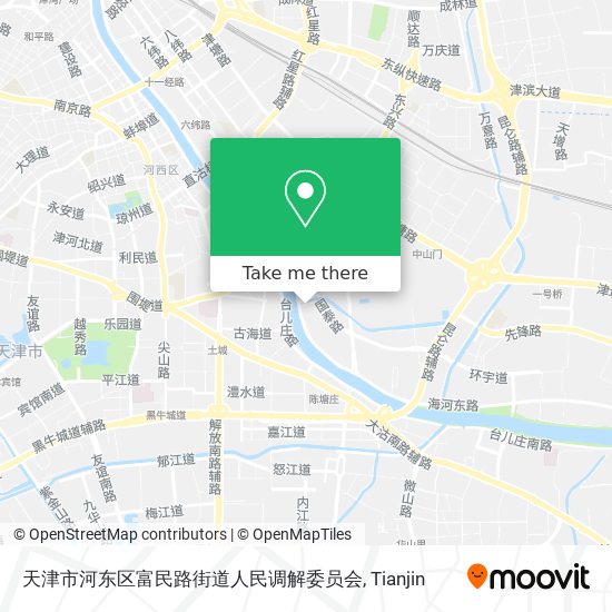 天津市河东区富民路街道人民调解委员会 map