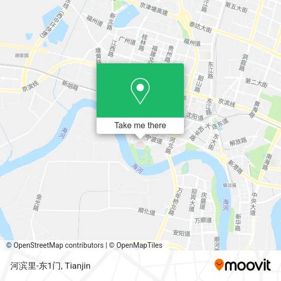 河滨里-东1门 map