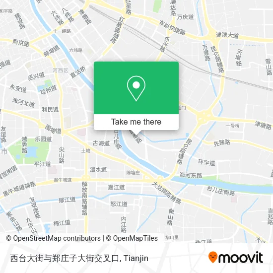 西台大街与郑庄子大街交叉口 map