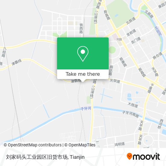 刘家码头工业园区旧货市场 map