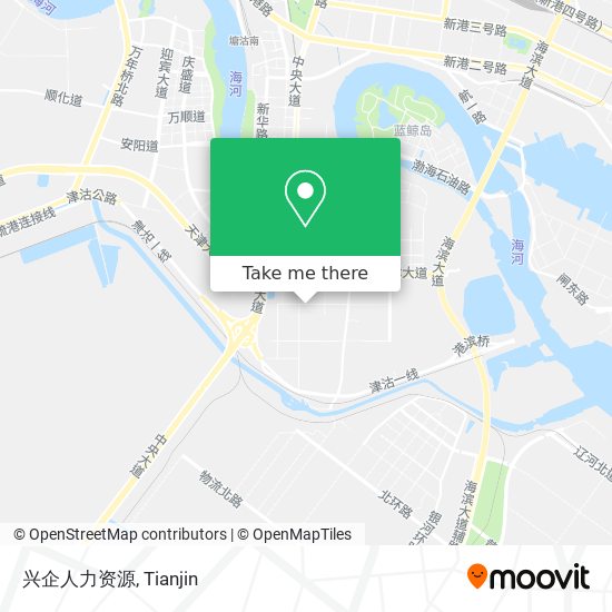 兴企人力资源 map