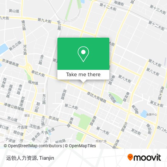 远勃人力资源 map