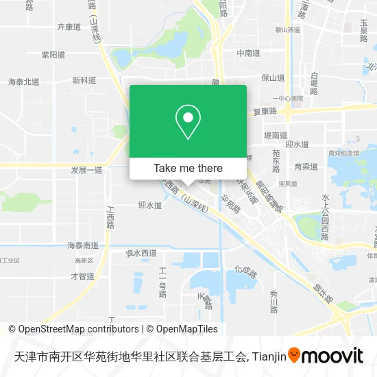 天津市南开区华苑街地华里社区联合基层工会 map