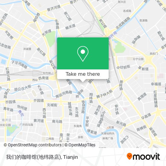 我们的咖啡馆(地纬路店) map