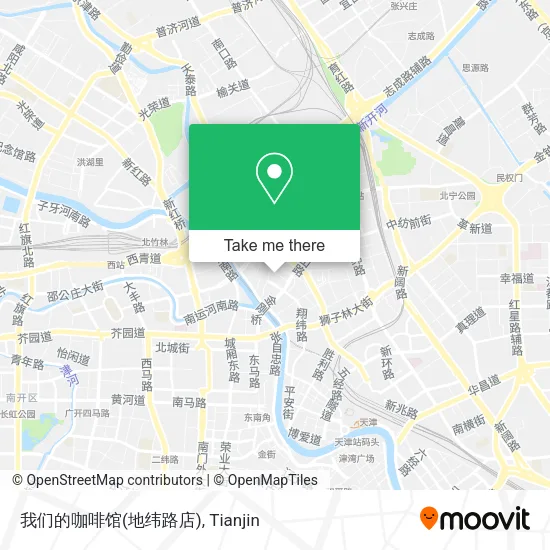 我们的咖啡馆(地纬路店) map