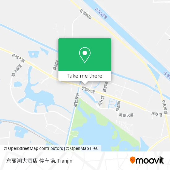 东丽湖大酒店-停车场 map