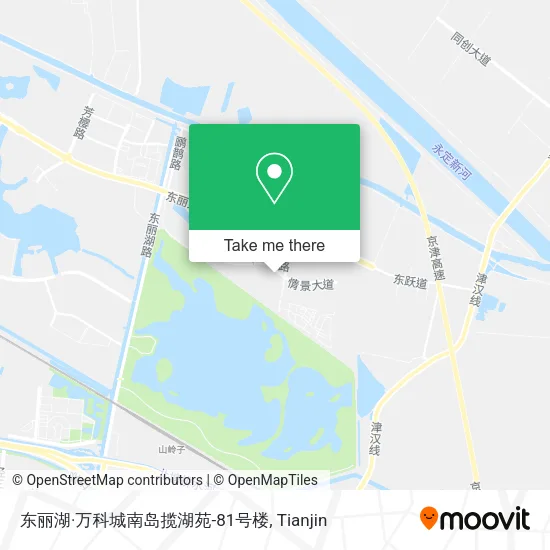 东丽湖·万科城南岛揽湖苑-81号楼 map