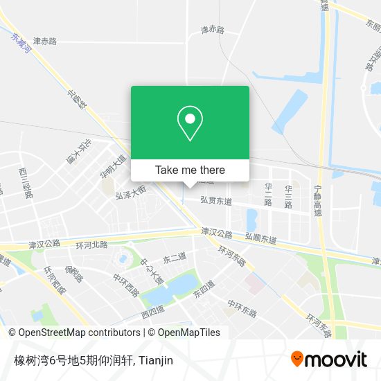 橡树湾6号地5期仰润轩 map