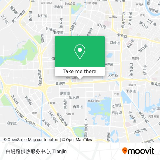 白堤路供热服务中心 map