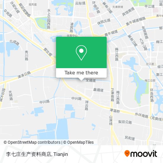 李七庄生产资料商店 map