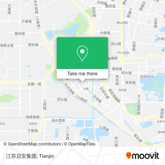 江苏启安集团 map