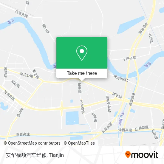安华福顺汽车维修 map