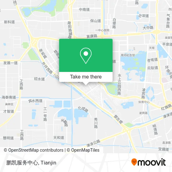 鹏凯服务中心 map