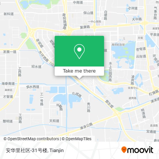 安华里社区-31号楼 map