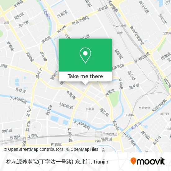 桃花源养老院(丁字沽一号路)-东北门 map