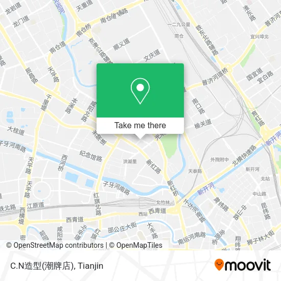 C.N造型(潮牌店) map