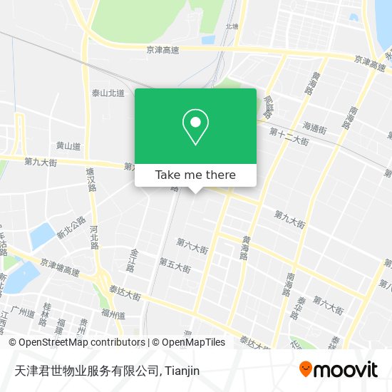 天津君世物业服务有限公司 map