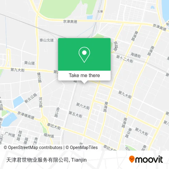 天津君世物业服务有限公司 map