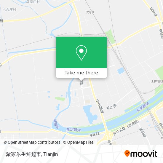 聚家乐生鲜超市 map