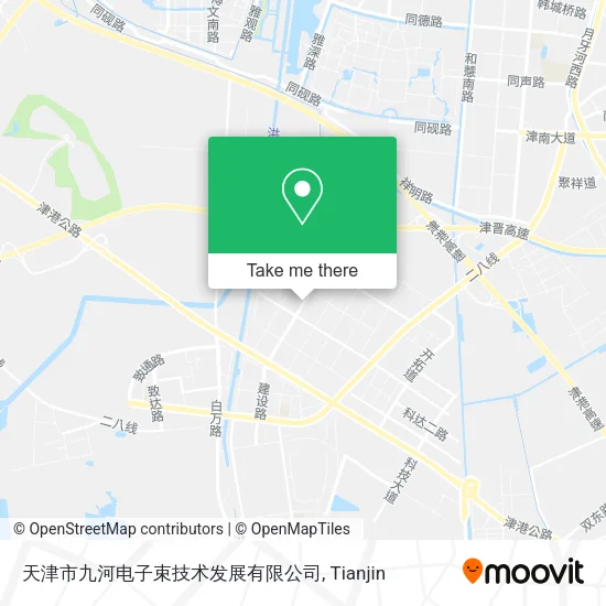 天津市九河电子束技术发展有限公司 map
