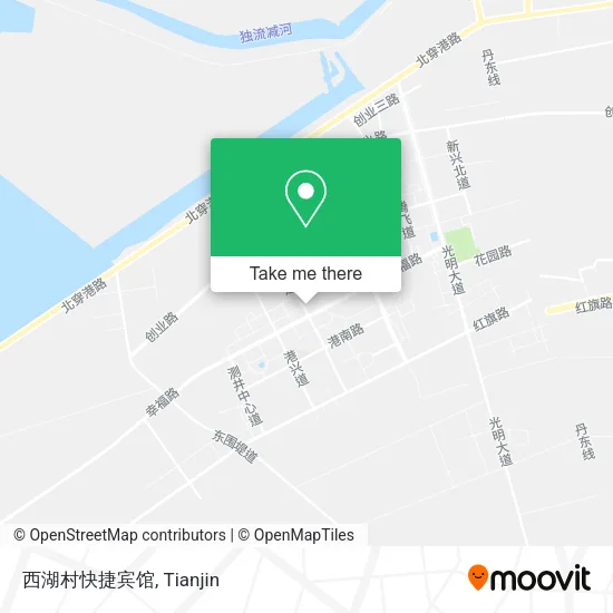 西湖村快捷宾馆 map