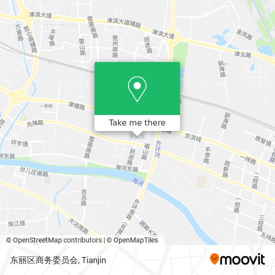 东丽区商务委员会 map