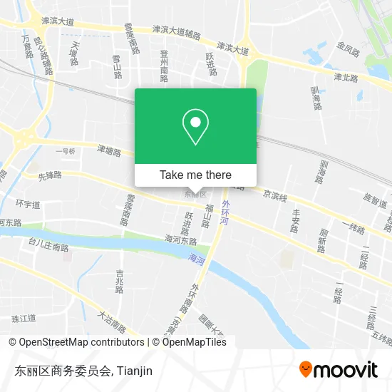 东丽区商务委员会 map