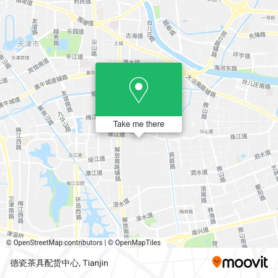 德瓷茶具配货中心 map