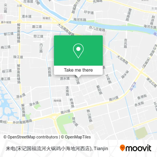 来电(宋记国福流河火锅鸡小海地河西店) map