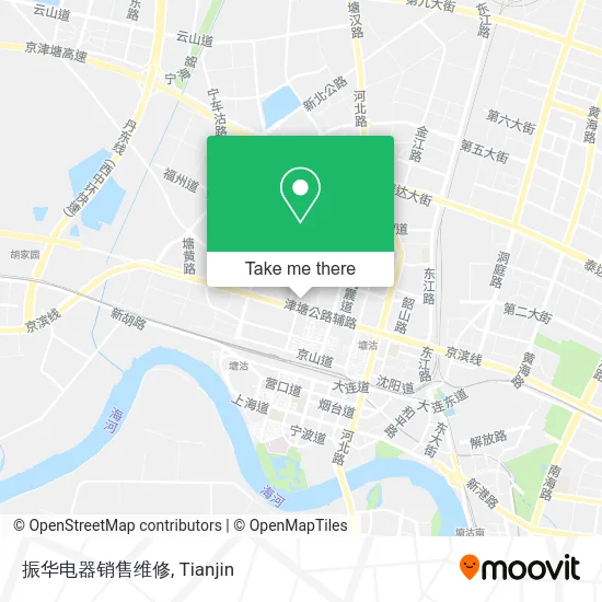 振华电器销售维修 map