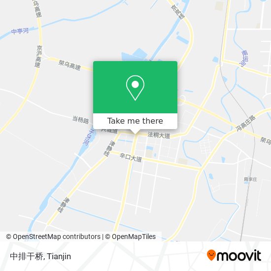 中排干桥 map