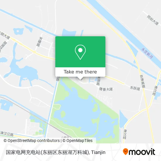 国家电网充电站(东丽区东丽湖万科城) map