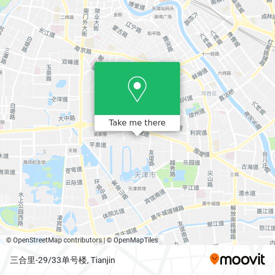 三合里-29/33单号楼 map