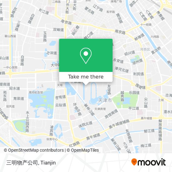 三明物产公司 map