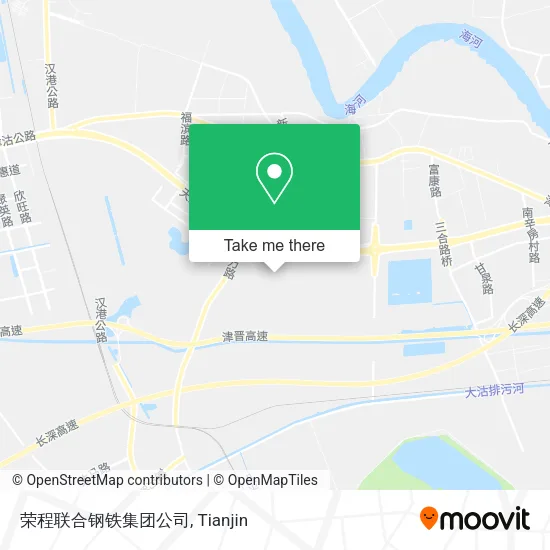 荣程联合钢铁集团公司 map