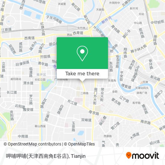 呷哺呷哺(天津西南角E谷店) map