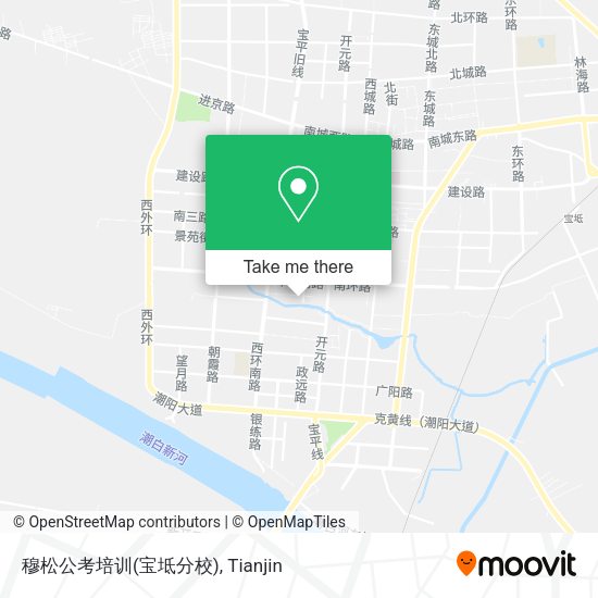 穆松公考培训(宝坻分校) map